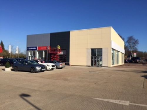 Click Here To Enlarge This Photo Of FG Barnes Motor Dealership - Vauxhall - Parkwood Estate, Sutton Road