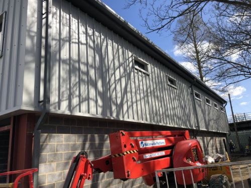 Click Here To Enlarge This Photo Of New Build - Roofing & Vertical Cladding System
