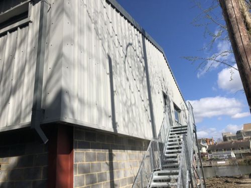 Click Here To Enlarge This Photo Of New Build - Roofing & Vertical Cladding System