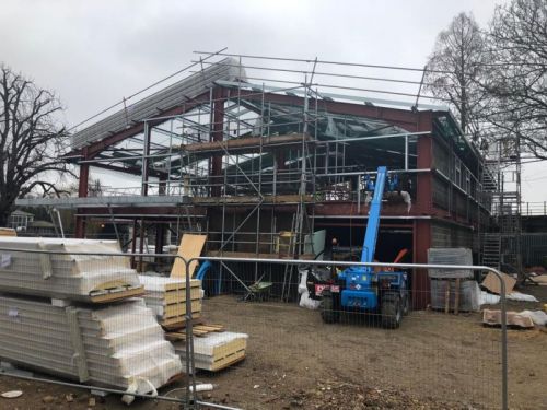 Click Here To Enlarge This Photo Of New Build - Roofing & Vertical Cladding System