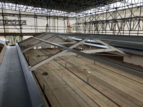 Click Here To Enlarge This Photo Of Strip & Re-Sheet - Kingspan Roofing System