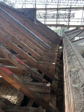 Click Here To Enlarge This Photo Of Strip & Re-Sheet - Kingspan Roofing System