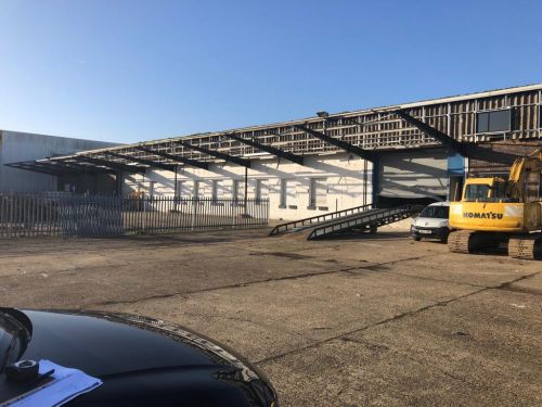 Click Here To Enlarge This Photo Of REFURBISHMENT Overclad existing front elevation with Kingspan KS1000