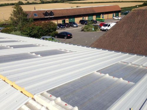 Click Here To Enlarge This Photo Of Little Chest Business Park - New Build