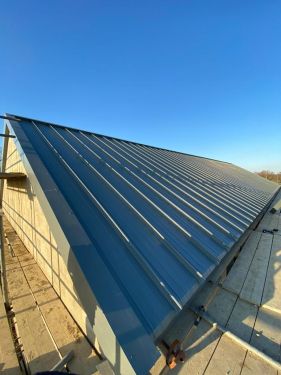 Click Here To Enlarge This Photo Of Herne Bay Sports Hub - Kingspan Kingzip Standing Seam Composite Roofing System