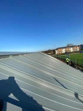 Click Here To Enlarge This Photo Of Herne Bay Sports Hub - Kingspan Kingzip Standing Seam Composite Roofing System