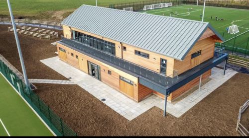 Click Here To Enlarge This Photo Of Herne Bay Sports Hub - Kingspan Kingzip Standing Seam Composite Roofing System
