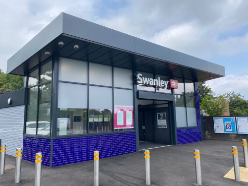 Click Here To Enlarge This Photo Of Swanley Station - Bespoke Aluminium Facias & Soffits