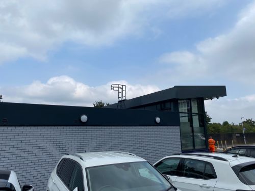 Click Here To Enlarge This Photo Of Swanley Station - Bespoke Aluminium Facias & Soffits