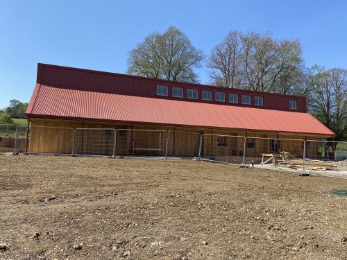 Click Here To Enlarge This Photo Of 3inch Profile Plastisol Coated colour Terracotta corrugated steel Roofing and Cladding sheets