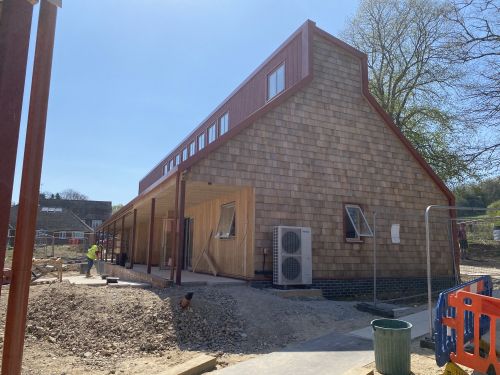 Click Here To Enlarge This Photo Of 3inch Profile Plastisol Coated colour Terracotta corrugated steel Roofing and Cladding sheets