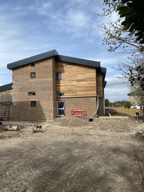Click Here To Enlarge This Photo Of South Sutton Healthcare - Ash & Lacy Ash Zip Aluminium Acoustic Built up Roofing System
