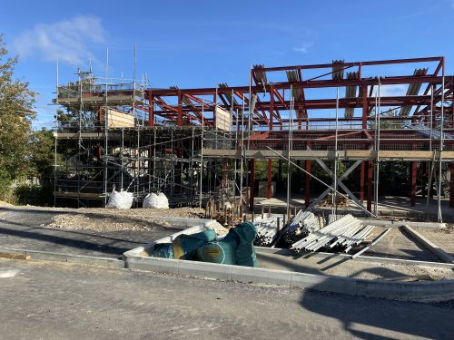 Click Here To Enlarge This Photo Of South Sutton Healthcare - Ash & Lacy Ash Zip Aluminium Acoustic Built up Roofing System