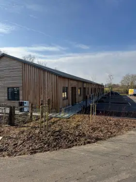 Click Here To Enlarge This Photo Of Kingspan Quadcore KS1000 RW Composite Roofing System in Merlin Grey